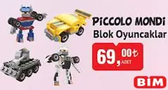 PİCCOLO MONDİ BLOK OYUNCAKLAR